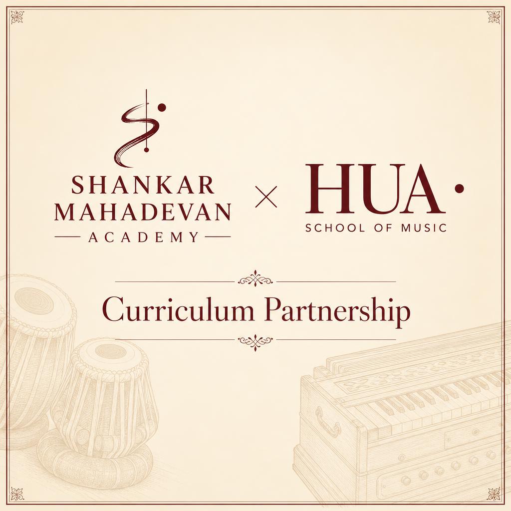Shankar Mahadevan — HUA + Shankar Mahadevan Academy: a new partnership.