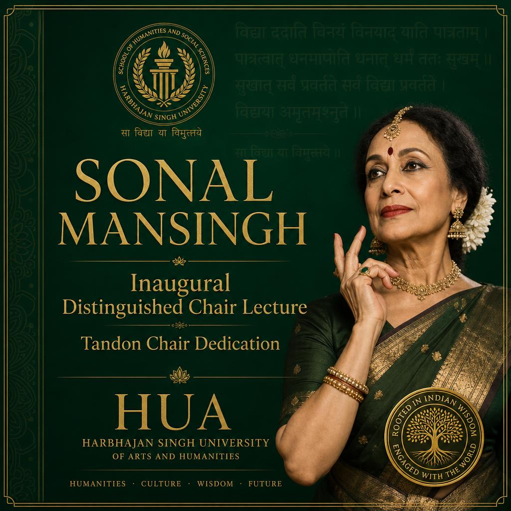 Sonal Mansingh — The Tandon Chair is inaugurated.